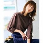 【エニー/ANY】の袖タックプルオーバー ブラウン|ID: prp329100004839055 ipo3291000000035317678