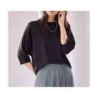 【エニー/ANY】のドルマンプルオーバー 人気、トレンドファッション・服の通販 founy(ファニー) ファッション Fashion レディースファッション Fashion for Women トップス・カットソー Cut & Sew Tops カジュアルプルオーバー・ニットトップス Pullovers & Knit Tops / Casual Pullovers おすすめ Recommended / Our Picks ダブル Double, Double-Breasted フェイス Face, Facial Design エレガント 上品 Elegant thumbnail ブラック|ID: prp329100004839056 ipo3291000000036289455