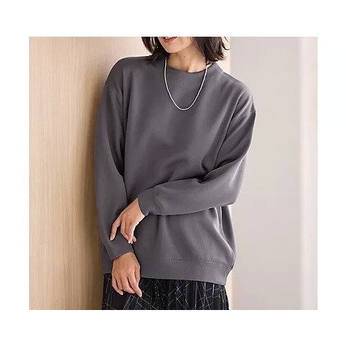 【エニー/ANY】のダブルフェイスジャージープルオーバー 人気、トレンドファッション・服の通販 founy(ファニー) 　ファッション　Fashion　レディースファッション　Fashion for Women　トップス・カットソー　Cut & Sew Tops　カジュアルプルオーバー・ニットトップス　Pullovers & Knit Tops / Casual Pullovers　おすすめ　Recommended / Our Picks　インナー　Innerwear　シンプル　Simple, Minimal　ジャケット　Jacket, Outerwear　ダブル　Double, Double-Breasted　フェイス　Face, Facial Design　切替　Switching, Contrast Panel　洗える　Machine Washable　other-3|ID: prp329100004839058 ipo3291000000035261808