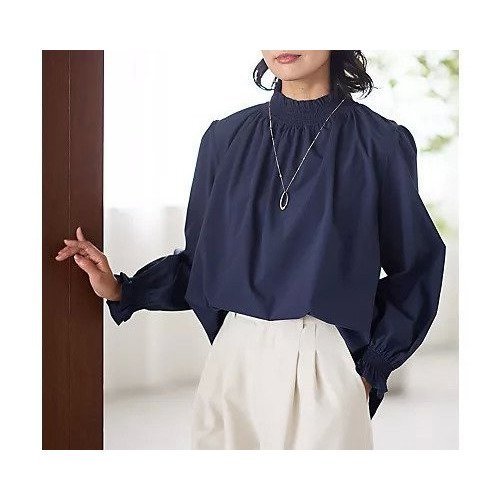 【エニー/ANY】のフリルネックブラウス 人気、トレンドファッション・服の通販 founy(ファニー) 　ファッション　Fashion　レディースファッション　Fashion for Women　トップス・カットソー　Cut & Sew Tops　シャツ・ブラウス・オフィスカジュアル　Elegant Blouses & Button-Ups　シャーリング　Shirring, Ruched　トレンド　Trend, Trending Now　洗える　Machine Washable　 other-1|ID: prp329100004839067 ipo3291000000035261854