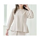 【エニー/ANY】の【ストレッチ/セットアップ可】イージーケアペプラムブラウス ベージュ|ID: prp329100004839070 ipo3291000000036310937