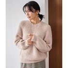 【エニー/ANY】のカーリーファンシーニット 人気、トレンドファッション・服の通販 founy(ファニー) ファッション Fashion レディースファッション Fashion for Women トップス・カットソー Cut & Sew Tops ニット Knit Tops & Sweaters おすすめ Recommended / Our Picks インナー Innerwear コンパクト Compact, Small Size デニム Denim, Jeans Material バランス Balance, Style Balance エレガント 上品 Elegant 畦 Ribbed Knit thumbnail ピンク|ID: prp329100004839071 ipo3291000000036284998