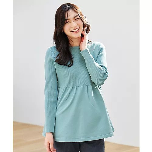 【エニー/ANY】のリブコンビペプラムニット インテリア・キッズ・メンズ・レディースファッション・服の通販 founy(ファニー) https://founy.com/ ファッション Fashion レディースファッション Fashion for Women トップス・カットソー Cut & Sew Tops ニット Knit Tops & Sweaters おすすめ Recommended / Our Picks ジャケット Jacket, Outerwear フォルム Silhouette, Form フレア Flare, Flared ペプラム Peplum, Flared Hem ビジネス 仕事 通勤 Business / Work / Commuting |ID: prp329100004839072 ipo3291000000036304883