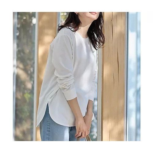 【エニー/ANY】のテールTシャツ 人気、トレンドファッション・服の通販 founy(ファニー) ファッション Fashion レディースファッション Fashion for Women トップス・カットソー Cut & Sew Tops シャツ・ブラウス・オフィスカジュアル Elegant Blouses & Button-Ups ロングTシャツ・Tシャツ Longline T-Shirts & Tees おすすめ Recommended / Our Picks シンプル Simple, Minimal スリーブ Sleeve, Long Sleeve / Short Sleeve other-3|ID: prp329100004839073 ipo3291000000035300906