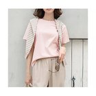 【エニー/ANY】の【新色追加/10色展開】プレミアムベーシック半袖Tシャツ ピンク|ID: prp329100004839076 ipo3291000000035902840