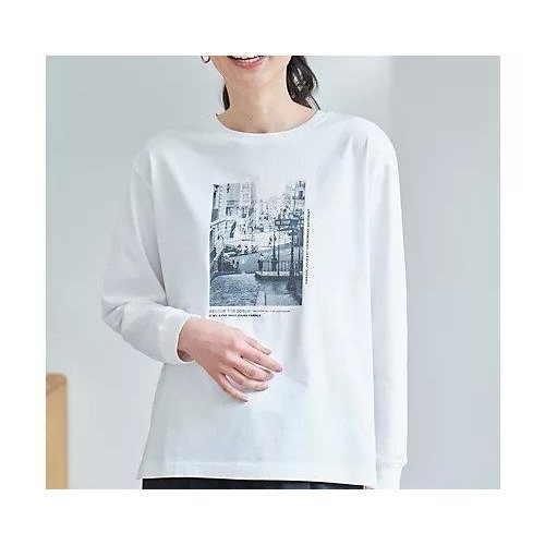 【エニー/ANY】のオーガビッツロングスリーブTシャツ 人気、トレンドファッション・服の通販 founy(ファニー) 　ファッション　Fashion　レディースファッション　Fashion for Women　トップス・カットソー　Cut & Sew Tops　シャツ・ブラウス・オフィスカジュアル　Elegant Blouses & Button-Ups　ロングTシャツ・Tシャツ　Longline T-Shirts & Tees　インナー　Innerwear　洗える　Machine Washable　シンプル　Simple, Minimal　エレガント 上品　Elegant　other-2|ID: prp329100004839078 ipo3291000000036304907