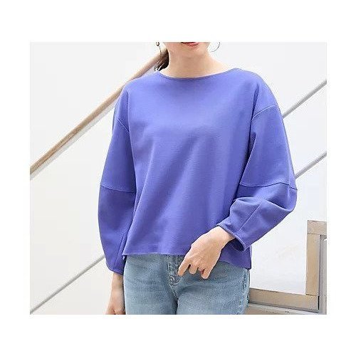 【エニー/ANY】の【5色展開】サカリバランタンスリーブプルオーバー 人気、トレンドファッション・服の通販 founy(ファニー) ファッション Fashion レディースファッション Fashion for Women トップス・カットソー Cut & Sew Tops カジュアルプルオーバー・ニットトップス Pullovers & Knit Tops / Casual Pullovers おすすめ Recommended / Our Picks スリーブ Sleeve, Long Sleeve / Short Sleeve ダブル Double, Double-Breasted デニム Denim, Jeans Material トレンド Trend, Trending Now フェイス Face, Facial Design ベーシック Basic, Essential エレガント 上品 Elegant other-3|ID: prp329100004839080 ipo3291000000036286400