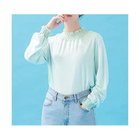 【エニー/ANY】のシャーリングデザインプルオーバー サックス|ID: prp329100004839081 ipo3291000000036286402