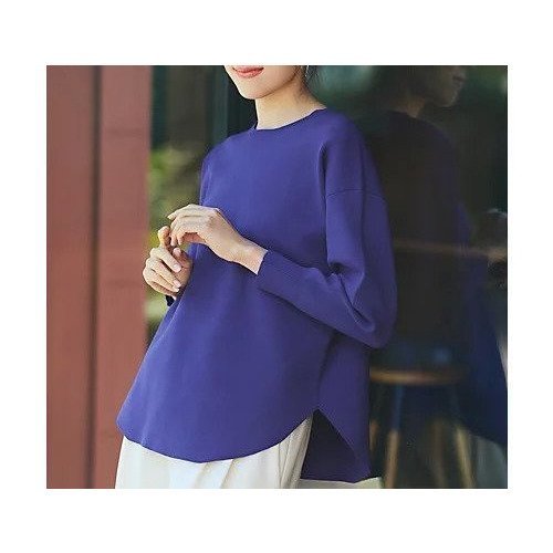 【エニー/ANY】のミラノリブニットプルオーバー インテリア・キッズ・メンズ・レディースファッション・服の通販 founy(ファニー) 　ファッション　Fashion　レディースファッション　Fashion for Women　トップス・カットソー　Cut & Sew Tops　ニット　Knit Tops & Sweaters　カジュアルプルオーバー・ニットトップス　Pullovers & Knit Tops / Casual Pullovers　スリーブ　Sleeve, Long Sleeve / Short Sleeve　セットアップ　Set-Up, Coordinated Outfit　ベスト　Vest, Waistcoat　ラウンド　Round, Round Neck　ブルー|ID: prp329100004839082 ipo3291000000035301054