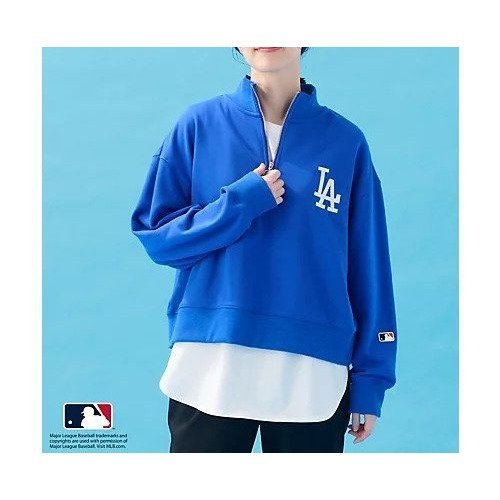 【エニー/ANY】のMLB/メジャーリーグベースボール ジップスウェット 人気、トレンドファッション・服の通販 founy(ファニー) 　ファッション　Fashion　レディースファッション　Fashion for Women　トップス・カットソー　Cut & Sew Tops　レディースパーカー・カジュアルフーディー　Casual Hoodies & Sweatshirts　スウェット・クルーネックトップス　Sweatshirts & Crewnecks / Relaxed Fit Sweat Tops　インナー　Innerwear　シンプル　Simple, Minimal　スウェット / スエット　Sweatshirt, Sweatwear　スポーツ　Sports, Activewear　タートルネック　Turtleneck, High Neck　チャーム　Charm, Pendant　バランス　Balance, Style Balance　おすすめ　Recommended / Our Picks　夏　Summer　ビジネス 仕事 通勤　Business / Work / Commuting　other-2|ID: prp329100004839084 ipo3291000000035293770