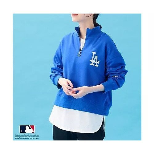 【エニー/ANY】のMLB/メジャーリーグベースボール ジップスウェット 人気、トレンドファッション・服の通販 founy(ファニー) 　ファッション　Fashion　レディースファッション　Fashion for Women　トップス・カットソー　Cut & Sew Tops　レディースパーカー・カジュアルフーディー　Casual Hoodies & Sweatshirts　スウェット・クルーネックトップス　Sweatshirts & Crewnecks / Relaxed Fit Sweat Tops　インナー　Innerwear　シンプル　Simple, Minimal　スウェット / スエット　Sweatshirt, Sweatwear　スポーツ　Sports, Activewear　タートルネック　Turtleneck, High Neck　チャーム　Charm, Pendant　バランス　Balance, Style Balance　おすすめ　Recommended / Our Picks　夏　Summer　ビジネス 仕事 通勤　Business / Work / Commuting　other-3|ID: prp329100004839084 ipo3291000000035293771