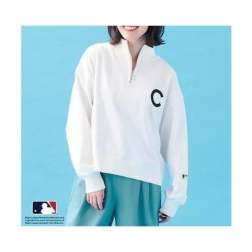 【エニー/ANY】のMLB/メジャーリーグベースボール ジップスウェット インテリア・キッズ・メンズ・レディースファッション・服の通販 founy(ファニー) 　ファッション　Fashion　レディースファッション　Fashion for Women　トップス・カットソー　Cut & Sew Tops　レディースパーカー・カジュアルフーディー　Casual Hoodies & Sweatshirts　スウェット・クルーネックトップス　Sweatshirts & Crewnecks / Relaxed Fit Sweat Tops　インナー　Innerwear　シンプル　Simple, Minimal　スウェット / スエット　Sweatshirt, Sweatwear　スポーツ　Sports, Activewear　タートルネック　Turtleneck, High Neck　チャーム　Charm, Pendant　バランス　Balance, Style Balance　おすすめ　Recommended / Our Picks　夏　Summer　ビジネス 仕事 通勤　Business / Work / Commuting　オフ|ID: prp329100004839084 ipo3291000000036321375