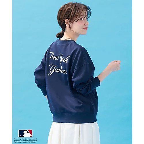 【エニー/ANY】のMLB/メジャーリーグベースボール クルーネックスウェット 人気、トレンドファッション・服の通販 founy(ファニー) 　ファッション　Fashion　レディースファッション　Fashion for Women　トップス・カットソー　Cut & Sew Tops　レディースパーカー・カジュアルフーディー　Casual Hoodies & Sweatshirts　スウェット・クルーネックトップス　Sweatshirts & Crewnecks / Relaxed Fit Sweat Tops　インナー　Innerwear　シンプル　Simple, Minimal　スウェット / スエット　Sweatshirt, Sweatwear　スポーツ　Sports, Activewear　タートルネック　Turtleneck, High Neck　バランス　Balance, Style Balance　おすすめ　Recommended / Our Picks　夏　Summer　ビジネス 仕事 通勤　Business / Work / Commuting　other-2|ID: prp329100004839085 ipo3291000000036321382