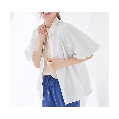 【エニー/ANY】のエニイファンクション パフスリーブブラウス インテリア・キッズ・メンズ・レディースファッション・服の通販 founy(ファニー) https://founy.com/ ファッション Fashion レディースファッション Fashion for Women トップス・カットソー Cut & Sew Tops シャツ・ブラウス・オフィスカジュアル Elegant Blouses & Button-Ups おすすめ Recommended / Our Picks インナー Innerwear シャーリング Shirring, Ruched スタイリッシュ Stylish, Fashionable スリーブ Sleeve, Long Sleeve / Short Sleeve デニム Denim, Jeans Material エレガント 上品 Elegant 定番 Standard, Basic Item 抗菌 Antibacterial, Bacteria-Resistant |ID: prp329100004839088 ipo3291000000035607683