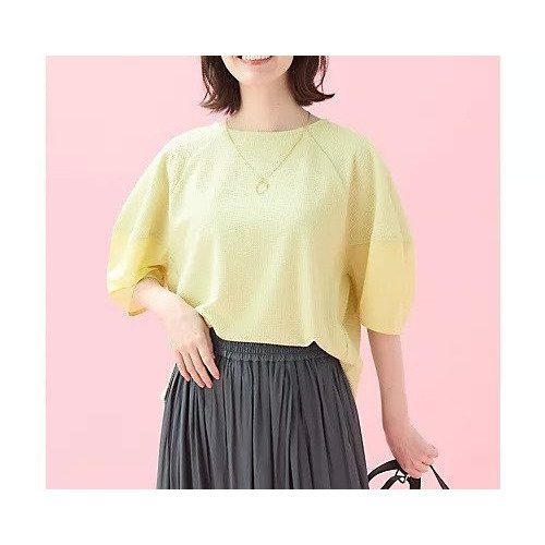 【エニー/ANY】のサッカーランタンスリーブプルオーバー インテリア・キッズ・メンズ・レディースファッション・服の通販 founy(ファニー) https://founy.com/ ファッション Fashion レディースファッション Fashion for Women トップス・カットソー Cut & Sew Tops カジュアルプルオーバー・ニットトップス Pullovers & Knit Tops / Casual Pullovers サッカー Seersucker, Summer Fabric スリット Slit, Slit Detail スリーブ Sleeve, Long Sleeve / Short Sleeve デニム Denim, Jeans Material トレンド Trend, Trending Now フラット Flat, Flat Shoes |ID: prp329100004839089 ipo3291000000036289533