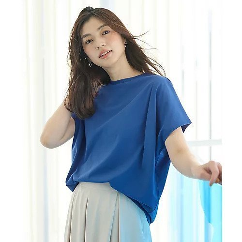 【エニー/ANY】のエニィファンクションフレンチスリーブTシャツ インテリア・キッズ・メンズ・レディースファッション・服の通販 founy(ファニー) ファッション Fashion レディースファッション Fashion for Women トップス・カットソー Cut & Sew Tops シャツ・ブラウス・オフィスカジュアル Elegant Blouses & Button-Ups ロングTシャツ・Tシャツ Longline T-Shirts & Tees スリーブ Sleeve, Long Sleeve / Short Sleeve フレンチ French, French Style プリント Print, Printed Pattern 定番 Standard, Basic Item ブルー|ID: prp329100004839090 ipo3291000000035301181