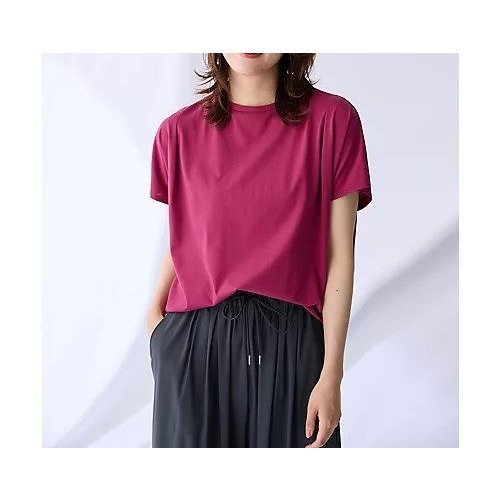 【エニー/ANY】のエニィファンクションフレンチスリーブTシャツ インテリア・キッズ・メンズ・レディースファッション・服の通販 founy(ファニー) 　ファッション　Fashion　レディースファッション　Fashion for Women　トップス・カットソー　Cut & Sew Tops　シャツ・ブラウス・オフィスカジュアル　Elegant Blouses & Button-Ups　ロングTシャツ・Tシャツ　Longline T-Shirts & Tees　スリーブ　Sleeve, Long Sleeve / Short Sleeve　フレンチ　French, French Style　プリント　Print, Printed Pattern　定番　Standard, Basic Item　ピンク|ID: prp329100004839090 ipo3291000000036321663