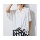 【エニー/ANY】の【新色追加】スキッパーネック袖タックブラウス オフ|ID: prp329100004839093 ipo3291000000036271856