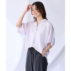 【エニー/ANY】の【新色追加】スキッパーネック袖タックブラウス ピンク|ID: prp329100004839093 ipo3291000000036271862