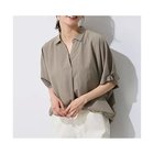 【エニー/ANY】の【新色追加】スキッパーネック袖タックブラウス カーキ|ID: prp329100004839093 ipo3291000000036285367