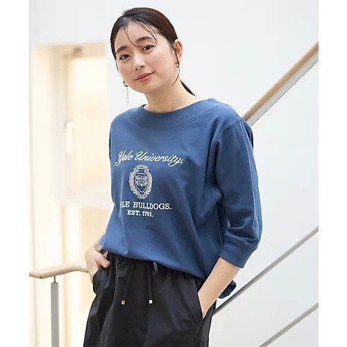 【エニー/ANY】のカレッジコラボトレーナー インテリア・キッズ・メンズ・レディースファッション・服の通販 founy(ファニー) 　ファッション　Fashion　レディースファッション　Fashion for Women　おすすめ　Recommended / Our Picks　キャップ　Cap, Baseball Cap　スラックス　Slacks, Dress Pants　トレンド　Trend, Trending Now　ループ　Loop, Loop Knit　ネイビー×オフ刺繍|ID: prp329100004839097 ipo3291000000036285356