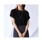 【エニー/ANY】の【新色追加/14色展開】アクリルガーターフレンチスリーブニット ブラック|ID: prp329100004839098 ipo3291000000036288839