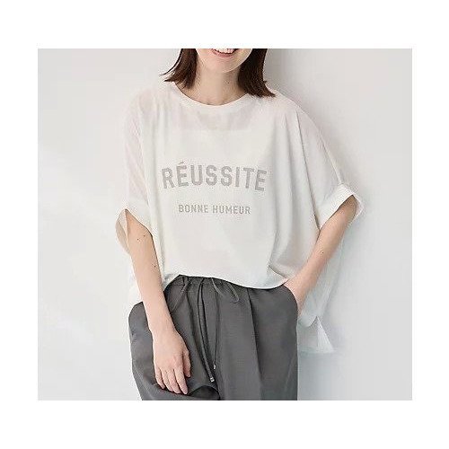 【エニー/ANY】のシアージョーゼットボクシーロゴT インテリア・キッズ・メンズ・レディースファッション・服の通販 founy(ファニー) ファッション Fashion レディースファッション Fashion for Women シアー Sheer, See-Through ジョーゼット Georgette, Semi-Sheer Fabric タンク Tank Top, Sleeveless Top デニム Denim, Jeans Material ワイド Wide, Wide Fit 夏 Summer 洗える Machine Washable オフ|ID: prp329100004839272 ipo3291000000035921407