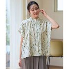 【エニー/ANY】のスクエアプリントシャツ オフベース×花柄|ID: prp329100004839276 ipo3291000000036054660