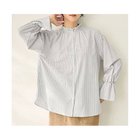 【エニー/ANY】のエニィファンクションハイネックブラウス グレーストライプ|ID: prp329100004839393 ipo3291000000035311586