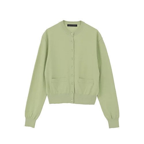 【マルティニーク/martinique】のESSENSIALカーディガン(アンサンブル可) インテリア・キッズ・メンズ・レディースファッション・服の通販 founy(ファニー) 　ファッション　Fashion　レディースファッション　Fashion for Women　トップス・カットソー　Cut & Sew Tops　カーディガン・羽織り　Layered Style Cardigans　アンサンブルニット　Knit Ensembles & Twin Sets　おすすめ　Recommended / Our Picks　アンサンブル　Ensemble Set　カーディガン　Cardigan, Knitwear　シンプル　Simple, Minimal　ベーシック　Basic, Essential　ボーダー　Border, Stripe　グリーン|ID: prp329100004839397 ipo3291000000036287279