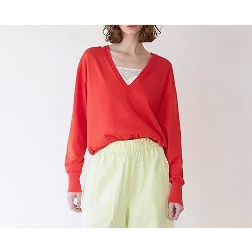 【マルティニーク/martinique】のブライトコットンシルクVネックニット 人気、トレンドファッション・服の通販 founy(ファニー) ファッション Fashion レディースファッション Fashion for Women トップス・カットソー Cut & Sew Tops ニット Knit Tops & Sweaters Vネックトップス V-Neck Tops / V-Cut Neckline Shirts おすすめ Recommended / Our Picks カットソー Cut and Sewn Top キャミソール Camisole, Spaghetti Strap Top シルク Silk, 100% Silk シンプル Simple, Minimal スリット Slit, Slit Detail フェミニン Feminine, Girly エレガント 上品 Elegant 夏 Summer other-2|ID: prp329100004839398 ipo3291000000035266014