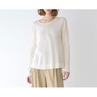 【マルティニーク/martinique】のシアーペプラムプルオーバー ホワイト|ID: prp329100004839400 ipo3291000000036287297