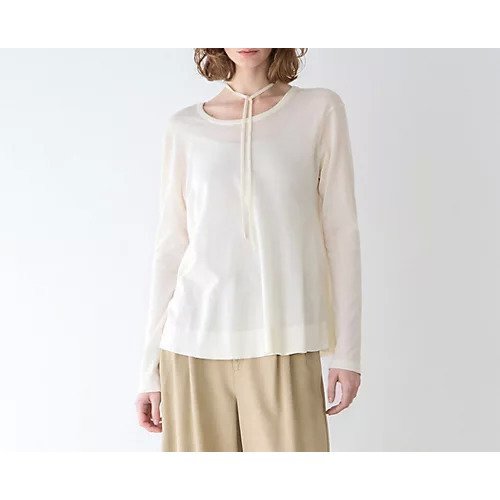 【マルティニーク/martinique】のシアーペプラムプルオーバー インテリア・キッズ・メンズ・レディースファッション・服の通販 founy(ファニー) 　ファッション　Fashion　レディースファッション　Fashion for Women　トップス・カットソー　Cut & Sew Tops　カジュアルプルオーバー・ニットトップス　Pullovers & Knit Tops / Casual Pullovers　おすすめ　Recommended / Our Picks　ホワイト|ID: prp329100004839400 ipo3291000000036287297