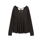 【マルティニーク/martinique】のシアーペプラムプルオーバー ブラウン|ID: prp329100004839400 ipo3291000000036325582