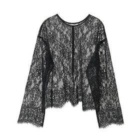 【マルティニーク/martinique】 レース2WAYブラウス人気、トレンドファッション・服の通販 founy(ファニー) ファッション Fashion レディースファッション Fashion for Women トップス・カットソー Cut & Sew Tops シャツ・ブラウス・オフィスカジュアル Elegant Blouses & Button-Ups おすすめ Recommended / Our Picks ギャザー Gathered, Ruffled スカラップ Scallop, Scalloped Edge デニム Denim, Jeans Material フロント Front, Front Design レース Lace, Lace Fabric ワイド Wide, Wide Fit エレガント 上品 Elegant 羽織 Haori, Light Jacket |ID:prp329100004839404