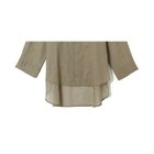 【エクラ/eclat】のリネンオーバーシャツ グレージュ|ID: prp329100004840433 ipo3291000000036146075