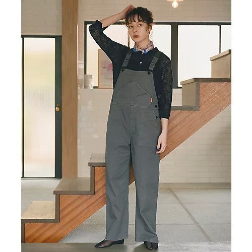 【ヒューマンウーマン/HUMAN WOMAN】のUNIVERSAL OVER ALL コラボ サロペット インテリア・キッズ・メンズ・レディースファッション・服の通販 founy(ファニー) 　ファッション　Fashion　レディースファッション　Fashion for Women　ワンピース　Dresses　サロペット&オールインワン　Dungarees & Jumpsuit Styles　おすすめ　Recommended / Our Picks　コラボ　Collaboration, Collab　サロペット　Overalls, Salopette　スタンダード　Standard, Basic　別注　Limited Edition, Custom Order　グリーン|ID: prp329100004840444 ipo3291000000035311273