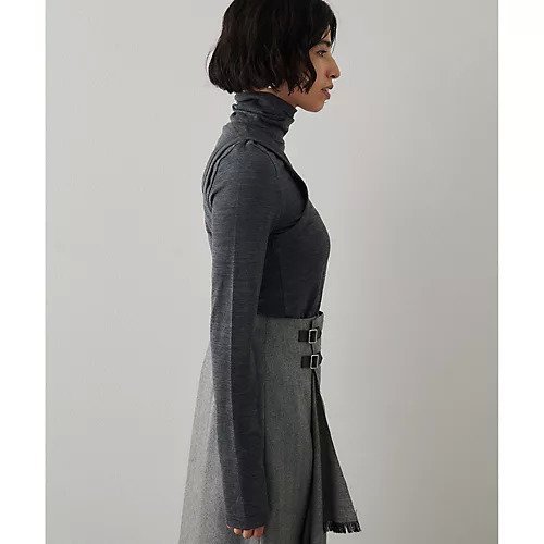 【ウィムガゼット/Whim Gazette】のタートルタンクプルオーバー 人気、トレンドファッション・服の通販 founy(ファニー) 　ファッション　Fashion　レディースファッション　Fashion for Women　トップス・カットソー　Cut & Sew Tops　カジュアルプルオーバー・ニットトップス　Pullovers & Knit Tops / Casual Pullovers　2025年　2025　2025-2026秋冬・A/W　Autumn/Winter 2025–26 AW25–26　ストレッチ　Stretch, Stretchy Fabric　スマート　Smart, Elegant　タンク　Tank Top, Sleeveless Top　タートルネック　Turtleneck, High Neck　other-3|ID: prp329100004840448 ipo3291000000035311326