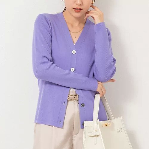 【ノーリーズ/NOLLEY'S】の《手洗い可能》16GマレーリブVネックカーディガン インテリア・キッズ・メンズ・レディースファッション・服の通販 founy(ファニー) 　ファッション　Fashion　レディースファッション　Fashion for Women　トップス・カットソー　Cut & Sew Tops　カーディガン・羽織り　Layered Style Cardigans　Vネックトップス　V-Neck Tops / V-Cut Neckline Shirts　2024年　2024　2024-2025秋冬・A/W　Autumn/Winter 2024–25 AW24–25　2025年　2025　2025-2026秋冬・A/W　Autumn/Winter 2025–26 AW25–26　おすすめ　Recommended / Our Picks　カーディガン　Cardigan, Knitwear　ラベンダー　Lavender　冬　Winter / This Winter　秋　Autumn　ラベンダー|ID: prp329100004840455 ipo3291000000035311432