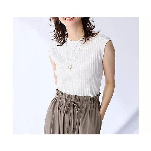 【エニー/ANY】の汗ジミ防止テレコノースリーブプルオーバー インテリア・キッズ・メンズ・レディースファッション・服の通販 founy(ファニー) 　ファッション　Fashion　レディースファッション　Fashion for Women　トップス・カットソー　Cut & Sew Tops　キャミソール&ノースリーブ　Camisoles & Sleeveless Tops　カジュアルプルオーバー・ニットトップス　Pullovers & Knit Tops / Casual Pullovers　おすすめ　Recommended / Our Picks　インナー　Innerwear　サロペット　Overalls, Salopette　シンプル　Simple, Minimal　スリーブ　Sleeve, Long Sleeve / Short Sleeve　テレコ　Ribbed, Rib Stitch　デニム　Denim, Jeans Material　ノースリーブ　Sleeveless, No-Sleeve　フィット　Fit, Slim Fit　フレンチ　French, French Style　ベーシック　Basic, Essential　オフ|ID: prp329100004840458 ipo3291000000035311636