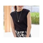 【エニー/ANY】の汗ジミ防止テレコノースリーブプルオーバー ブラック|ID: prp329100004840458 ipo3291000000036292680