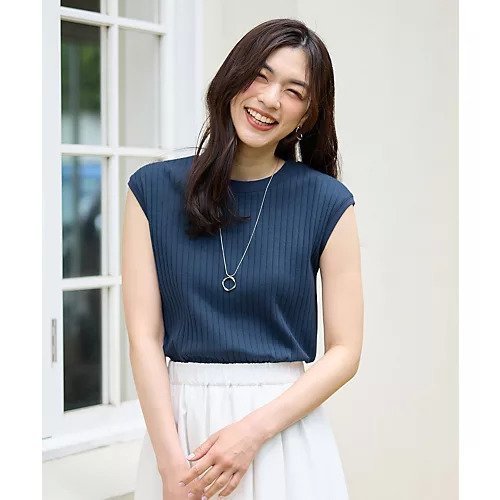 【エニー/ANY】の汗ジミ防止テレコノースリーブプルオーバー 人気、トレンドファッション・服の通販 founy(ファニー) 　ファッション　Fashion　レディースファッション　Fashion for Women　トップス・カットソー　Cut & Sew Tops　キャミソール&ノースリーブ　Camisoles & Sleeveless Tops　カジュアルプルオーバー・ニットトップス　Pullovers & Knit Tops / Casual Pullovers　おすすめ　Recommended / Our Picks　インナー　Innerwear　サロペット　Overalls, Salopette　シンプル　Simple, Minimal　スリーブ　Sleeve, Long Sleeve / Short Sleeve　テレコ　Ribbed, Rib Stitch　デニム　Denim, Jeans Material　ノースリーブ　Sleeveless, No-Sleeve　フィット　Fit, Slim Fit　フレンチ　French, French Style　ベーシック　Basic, Essential　 other-1|ID: prp329100004840458 ipo3291000000036321855