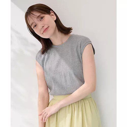 【エニー/ANY】の汗ジミ防止テレコノースリーブプルオーバー インテリア・キッズ・メンズ・レディースファッション・服の通販 founy(ファニー) 　ファッション　Fashion　レディースファッション　Fashion for Women　トップス・カットソー　Cut & Sew Tops　キャミソール&ノースリーブ　Camisoles & Sleeveless Tops　カジュアルプルオーバー・ニットトップス　Pullovers & Knit Tops / Casual Pullovers　おすすめ　Recommended / Our Picks　インナー　Innerwear　サロペット　Overalls, Salopette　シンプル　Simple, Minimal　スリーブ　Sleeve, Long Sleeve / Short Sleeve　テレコ　Ribbed, Rib Stitch　デニム　Denim, Jeans Material　ノースリーブ　Sleeveless, No-Sleeve　フィット　Fit, Slim Fit　フレンチ　French, French Style　ベーシック　Basic, Essential　トップグレー|ID: prp329100004840458 ipo3291000000036321858