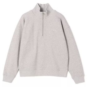 【メゾン キツネ/MAISON KITSUNE】 BABY FOX HALF ZIP SWEATSHIRT人気、トレンドファッション・服の通販 founy(ファニー) ファッション Fashion レディースファッション Fashion for Women トップス・カットソー Cut & Sew Tops シャツ・ブラウス・オフィスカジュアル Elegant Blouses & Button-Ups レディースパーカー・カジュアルフーディー Casual Hoodies & Sweatshirts ロングTシャツ・Tシャツ Longline T-Shirts & Tees スウェット・クルーネックトップス Sweatshirts & Crewnecks / Relaxed Fit Sweat Tops 2025年 2025 2025-2026秋冬・A/W Autumn/Winter 2025–26 AW25–26 ショルダー Shoulder, Shoulder Strap ジップ Zip, Zipper ドロップ Drop Shoulder, Dropped Style ヴィンテージ Vintage Style 洗える Machine Washable |ID:prp329100004840546