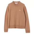 【メゾン キツネ/MAISON KITSUNE】のBABY FOX LAMBSWOOL REGULAR JUMPER 人気、トレンドファッション・服の通販 founy(ファニー) ファッション Fashion レディースファッション Fashion for Women 2025年 2025 2025-2026秋冬・A/W Autumn/Winter 2025–26 AW25–26 パッチ Patch, Appliqué フォックス Fox, Fox Fur 今季 This Season, Current Season thumbnail CANVAS BROWN|ID: prp329100004840549 ipo3291000000035314668