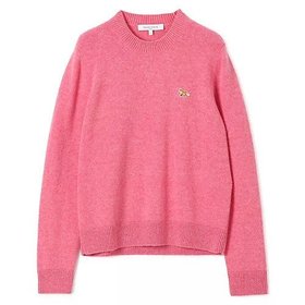 【メゾン キツネ/MAISON KITSUNE】のBABY FOX LAMBSWOOL REGULAR JUMPER 人気、トレンドファッション・服の通販 founy(ファニー) ファッション Fashion レディースファッション Fashion for Women 2025年 2025 2025-2026秋冬・A/W Autumn/Winter 2025–26 AW25–26 パッチ Patch, Appliqué フォックス Fox, Fox Fur 今季 This Season, Current Season |ID:prp329100004840549
