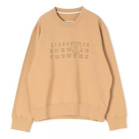 【エムエム6 メゾン マルタン マルジェラ/MM6 Maison Martin Margiela】 SWEATSHIRT人気、トレンドファッション・服の通販 founy(ファニー) ファッション Fashion レディースファッション Fashion for Women トップス・カットソー Cut & Sew Tops シャツ・ブラウス・オフィスカジュアル Elegant Blouses & Button-Ups レディースパーカー・カジュアルフーディー Casual Hoodies & Sweatshirts ロングTシャツ・Tシャツ Longline T-Shirts & Tees スウェット・クルーネックトップス Sweatshirts & Crewnecks / Relaxed Fit Sweat Tops 2025年 2025 2025-2026秋冬・A/W Autumn/Winter 2025–26 AW25–26 シンプル Simple, Minimal ジャケット Jacket, Outerwear バランス Balance, Style Balance 洗える Machine Washable |ID:prp329100004840560
