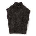 【ブラミンク/BLAMINK】のカシミヤファー7Gタートルベスト DK.BROWN|ID: prp329100004840567 ipo3291000000036258483