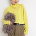 【リエミラー/Rie Miller】のPUREカシミヤタートルネックニット イエロー|ID: prp329100004844203 ipo3291000000035311481