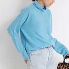 【リエミラー/Rie Miller】のPUREカシミヤタートルネックニット サックス|ID: prp329100004844203 ipo3291000000035311484